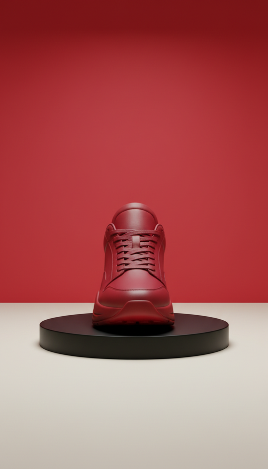 Red Leather Sneaker Limited Edition
